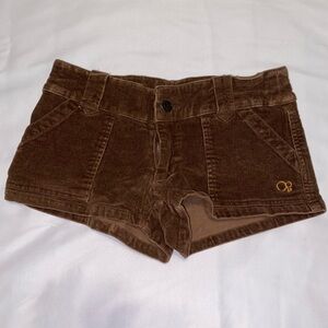 Vintage OP brown corduroy shorts